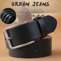 【YF】 New Business Mens Belts Alloy Pin Buckle Male Luxury Designer Leather Jeans Waistband Leisure Accessories