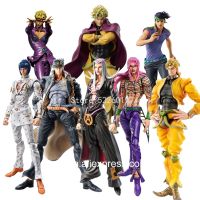 【September】 28cm JoJo Bizarre Adventure Anime Figure Dio Brando Action Figure Rohan Kishibe Figure Giorno Giovanna Figurine Model Doll Toys