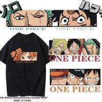 แนวโน้ม สะดวกสบาย ◊เสื้อยืดอะนิเมะ One Piece Sauro nami พิมพ์แขนสั้นผ้าฝ้ายเสื้อยืดอะนิเมะแขนสั้น