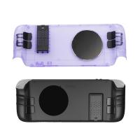 Magnetic Bracket Back Cover Transparent Purple Steam Cover Deck Back V2N1