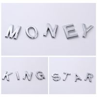 【LZ】✉✠  5cm 3D Letter Advertising Signs Digital OEM Door Head Numbers Digital Number Standing Signs H-Z Letter Signs