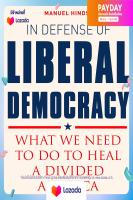 (New) หนังสืออังกฤษ In Defense of Liberal Democracy : What We Need to Do to Heal a Divided America [Hardcover]