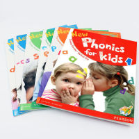 Hong Kong Longman childrens natural spelling textbook 6 volumes English original new phonics for kids 1