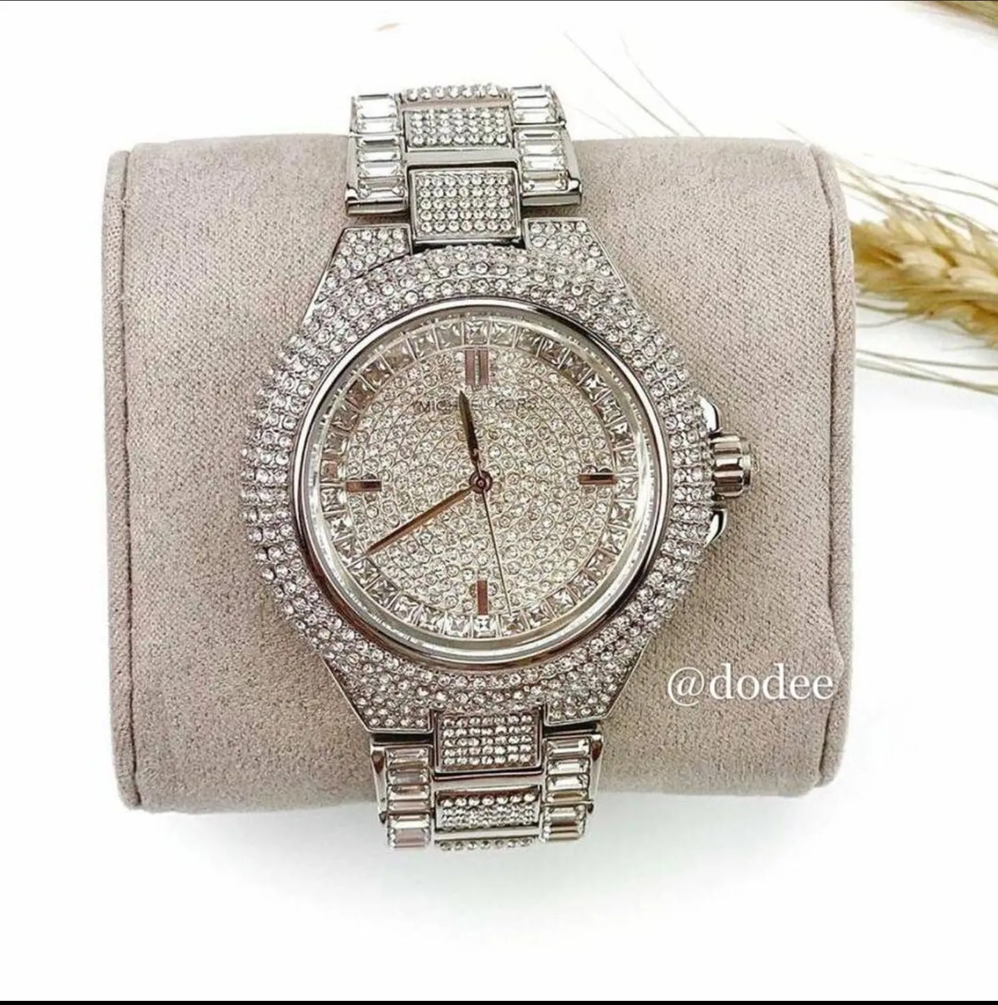 Original Michael Kors MK5869 Camille Crystal Pave Dial Crystal Encrusted  Ladies Watch With 1 Year Warranty For Mechanism | Lazada PH