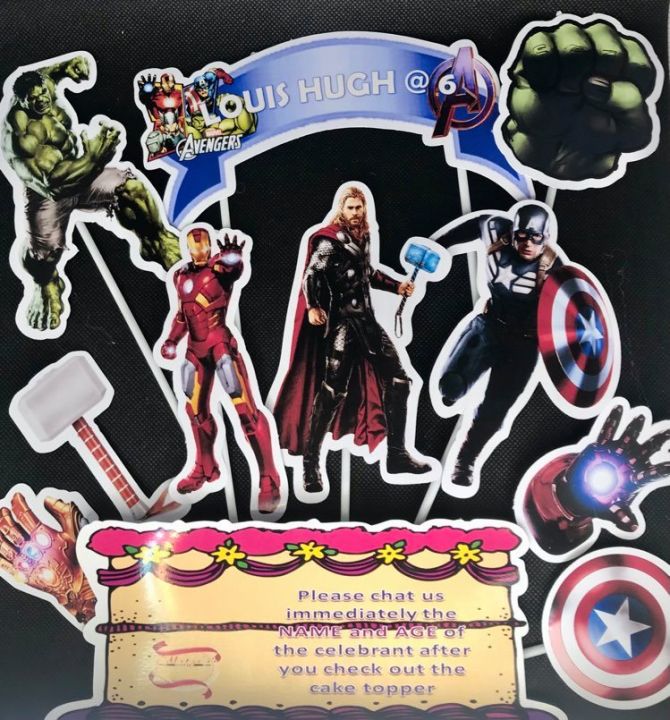 Lot Of 3 Marvel Avengers Iron Man Captain America | Ubuy Nigeria