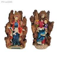 Tabletop Figurine Small Resin Sculpture Catholic Religious Figurines Collection Decoration Ornaments 8.66 H