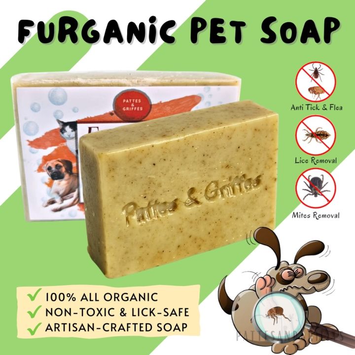 Furganic™ Organic Madre De Cacao Soap for Dogs and Cats 100 Natural