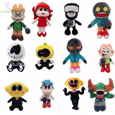 1pcs 14 Styles 20-30cm Friday Night Funkin Plush Toy Boyfriend Whitty Spooky Month Skid and Pump Monster Lemon Demon Captain Pico Soft Stuffed Dolls