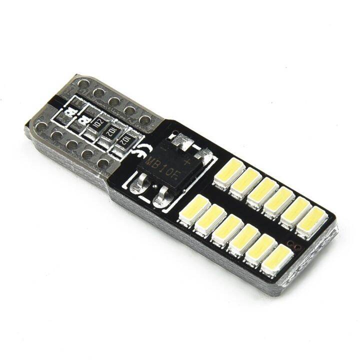 t10โคมไฟ-led-ป้ายทะเบียนรถยนต์6500k-dc-12v-ไฟอ่านหนังสือ194-w5w