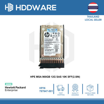 HPE MSA 900GB 12G SAS 10K SFF(2.5IN) // J9F47A // 787647-001