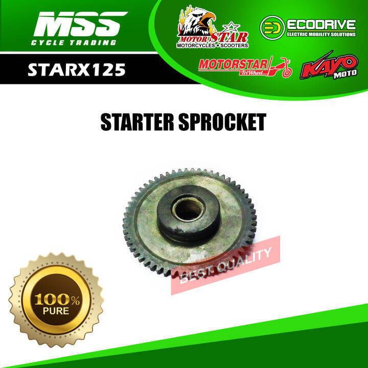 STARX125 STARTER SPROCKET Lazada PH