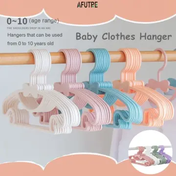 5pcs Kids Hangers Child Clothes Storage Rack Baby Bedroom Clothing Display  Dry Rack Household Aluminum Alloy Hangers for Child