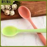 High Temperature Resistance Soft Texture Silicone Spoon Will Not Scratch The Pot Silica Gel Soft And Elastic Kitchen Tool Spoon Pots Pans