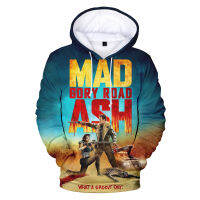 2023 NewNews Ash VS Evil Dead 3D พิมพ์ Hoodies Unisex สยองขวัญ Hooded Sweatshirt แขนยาวฤดูใบไม้ร่วง Casual โพลีเอสเตอร์ Oversize Hoodies