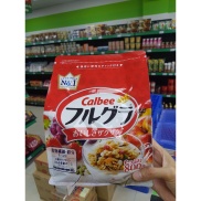 Ngũ Cốc Calbee Ăn Kiêng Giảm Cân Nhật Bản Mix Sữa Chua Trái Cây Dùng Ăn