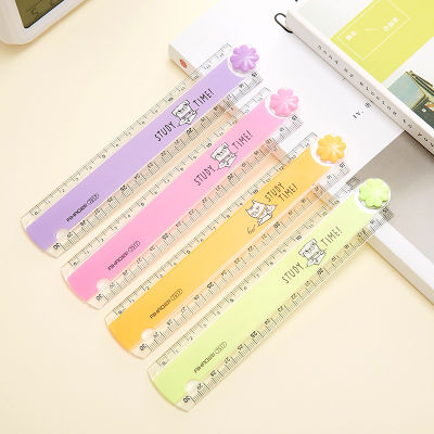 Folding Plastic Ruler Student Drawing Ruler Cute Plastic Ruler Colorful Student Ruler Geometric Drawing Ruler