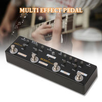 【Hot Sale】MOSKY Audio SOL918 5-in-1 Multi Effect Pedal Combined Effect Guitar Pedal True Bypass Multi-in-one Combined Effect Device Reverb Delay FX Loop Overdrive Distortion for Guitar Bass Electro-acoustic Products