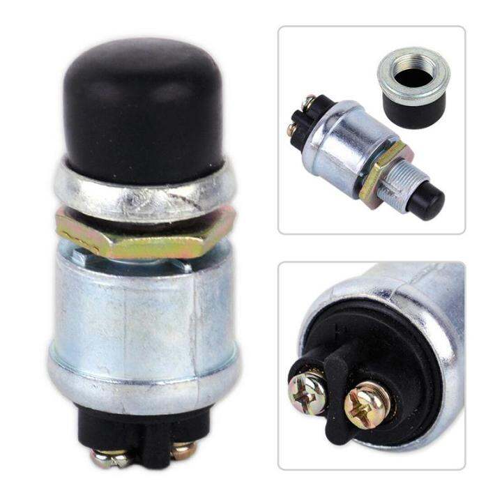 Universal Waterproof Momentary Ignition Push Button Starter Switch 60/