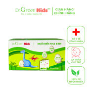 Muối biển nha đam Dr.Green cho bé, 1 hộp 30 gói.