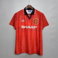 ™♨ 94-96 Football M Home เสื้อฟุตบอลย้อนยุค