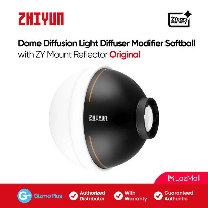 Zhiyun Dome Diffusion Light Diffuser Modifier Softball w/ ZY Mount