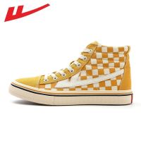 ☈⊙  Back to high help checkerboard canvas shoes female shoes wear outside in the spring of 2023 joker ins tide soft bottom sandals