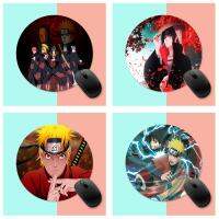 Anime Itachi Akatsuki N-Narutos Round Mouse Mat Gaming Mouse Pad For PC Laptop Notebook 20x20cm Gamer Desk Pad