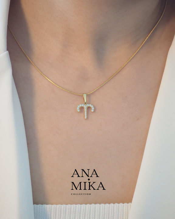 lucky-zodiac-necklaces-สร้อยคอจี้zodiac