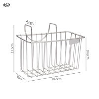 ASD ผู้ถือฟองน้ำสแตนเลสติดผนังแขวนอ่างล้างจานท่อระบายน้ำตะกร้าสำหรับแปรงไม่มีการเจาะกันสนิมแชมพู/เจลอาบน้ำชั้นวางสบู่สำหรับห้องครัวห้องน้ำ【จัดส่งที่รวดเร็ว】