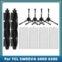 สำหรับ TCL SWEEVA 6000 6500เครื่องดูดฝุ่นหุ่นยนต์เปลี่ยนอุปกรณ์อะไหล่หลักด้านข้างแปรง Hepa กรอง