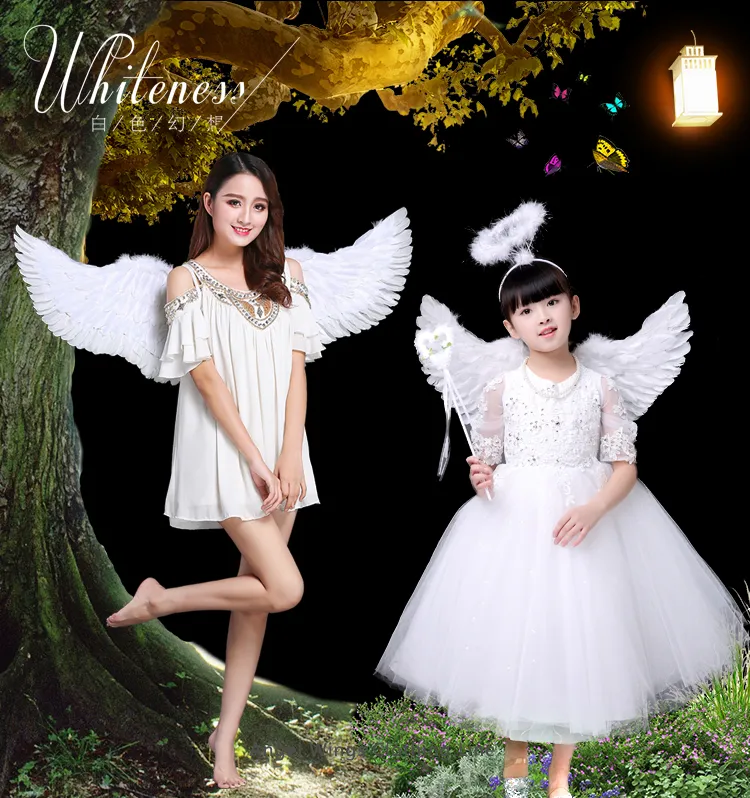angel wings flower costume