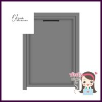 บานถังแก๊ส CABIN COMO 54.5x73 ซม. สีเทาGAS TANK CABINET DOOR CABIN COMO 54.5X73CM GREY **ขายดีที่สุด**