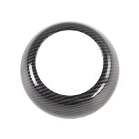 For -50 CX50 2023 Car Steering Wheel Center Cover Trim Sticker Accessories (ABS Carbon Fiber)