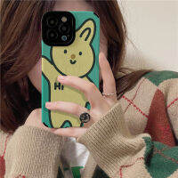 เคสโทรศัพท์เป็นคู่การ์ตูนรูปกระต่ายสำหรับ iPhone 14/13/12/11 Pro Max 12 13 Mini 6 6S 7 8 Plus X XR XS Max เคสโทรศัพท์แบบนิ่มกันกระแทกฝาหลังเคสโทรศัพท์ลายหนังสุดสร้างสรรค์พร้อมเลนส์คลุมทั้งหมดฝาครอบป้องกันกล้อง