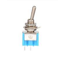 ‘；【= 10Pcs MTS-101 2 Pin SPST ON-OFF 2 Position 6A 250V AC Mini Toggle Switch