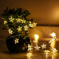 YESPERY 10/30LED 1/3M Star LED String Fairy Light Lamp Christmas New Year Party Wedding Decoration Garland Festival