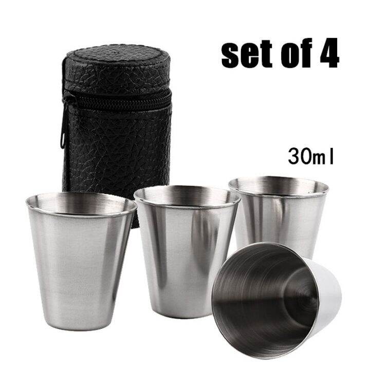 yf-4-pcs-set-polished-30-ml-shot-glass-cup-drinking-wine-glasses-with-leather-cover-bar-barware-new