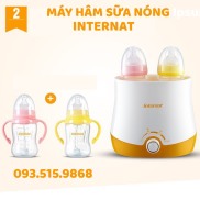 Máy Hâm Sữa Tiệt Trùng Đôi INTERNAT, Hâm nóng, giữ nóng