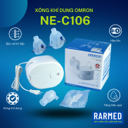 Máy xông khí dung Omron NE-C106 hỗ trợ hen suyễn, viêm phế quản, hô hấp