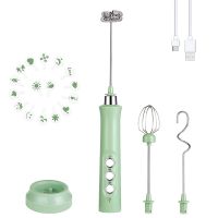 Milk Frother Handheld Electric Milk,3 Speeds Rechargeable Coffee Mixer for Coffee,Cappuccino,Matcha,Hot Chocolate