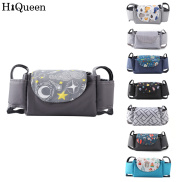 HiQueen Stroller Organizer With Cup Holder Multiple Pockets Stroller