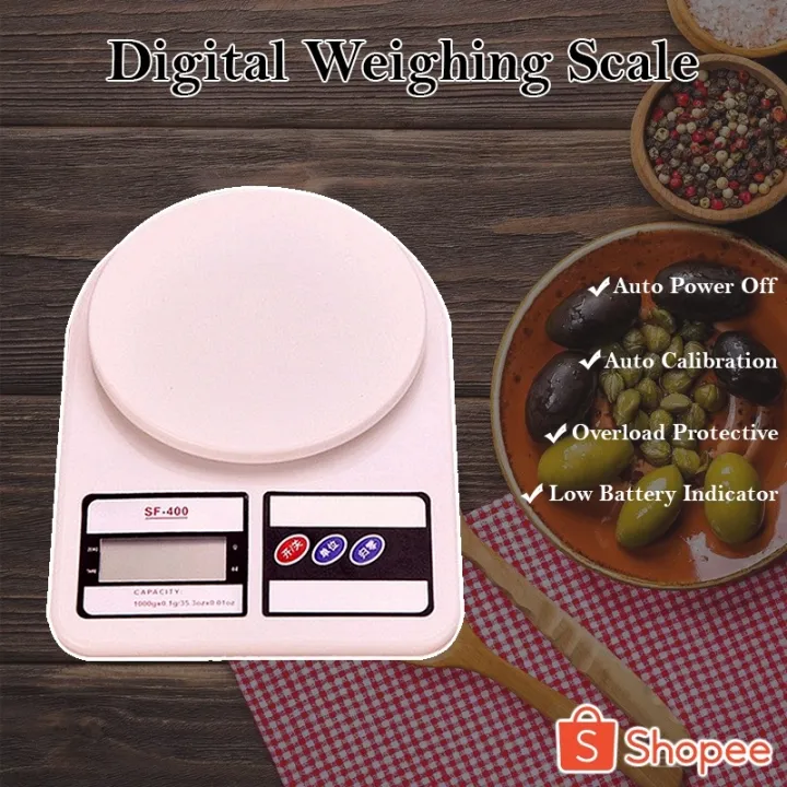 Briskee Electronic kitchen scale sf400 Digital Weighing Scale 5kg
