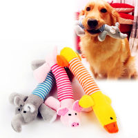 Dog Toys Pet Puppy Chew Squeaker Squeaky Plush Sound Duck Pig &amp; Elephant Toys 3 Designs dog chew toys Durability Dog Accessories