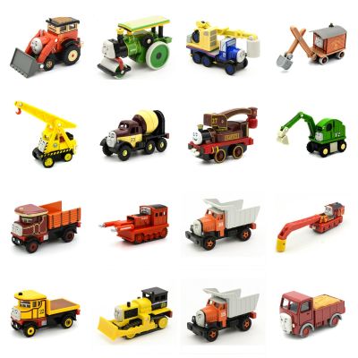 1:43 Thomas and Friends Magnetic Metal Construction Vehicle Locomotive Train Anime Model Children Toys Birthday Gift