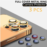 Lens Tempered Glass for 11 12 13 Pro Max Camera Lens Protection On 12pro 13pro 11Pro Max Metal Ring Protector Film