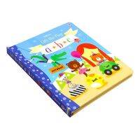 ตัวอักษรรับรู้เคสหนัง PU โทรศัพท์มือถือ Usborne ลิฟท์พลิก ABC