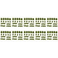 300PCS 3 Size Artificial Moss Rocks Decorative, Green Moss Balls,For Floral Arrangements Gardens And Crafting