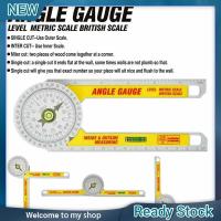 Angle Finder Miter Saw Protractor Measuring Ruler Tool Goniometer Pro Durable