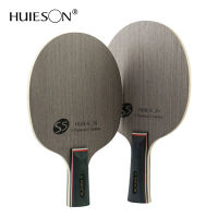 【HUIESON】ไม้ปิงปอง รุ่น S5 ปิงปอง ไม้ปิงปองประกอบ สอดไส้คาร์บอน รูปแบบด้ามจับCS/FL ไม้ 7 ชั้น การควบคุมดี ให้สปีดสูง น้ำหนักเบา