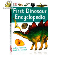 (In Stock) พร้อมส่ง หนังสือสารานุกรมภาษาอังกฤษเกี่ยวกับไดโนเสาร์ DK First Dinosaur Encyclopedia